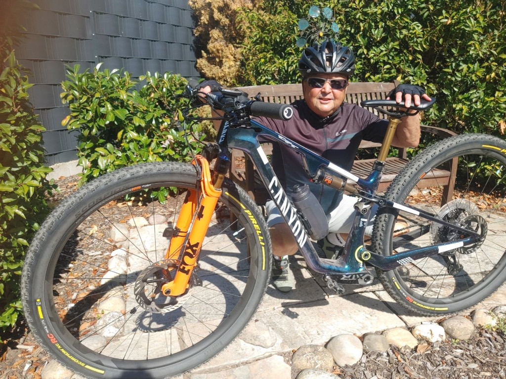 Ab sofort auch mit neuem Bike unterwegs